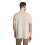 PACIFIC Poloshirt Herren Grau – Rückansicht