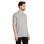 PACIFIC Poloshirt Herren Grau – Seitenansicht