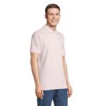 PACIFIC Poloshirt Herren Rosa – Seitenansicht
