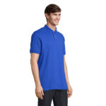 PACIFIC Poloshirt Herren Blau – Seitenansicht