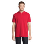 PACIFIC Poloshirt Herren Rot – Vorderansicht