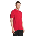 PACIFIC Poloshirt Herren Rot – Seitenansicht