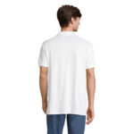 PACIFIC Poloshirt Herren White – Rückansicht
