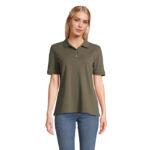 PACIFIC Poloshirt Damen Grün – Vorderansicht