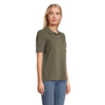 PACIFIC Poloshirt Damen Grün – Seitenansicht