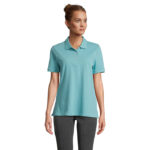 PACIFIC Poloshirt Damen Blau – Vorderansicht