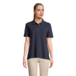 PACIFIC Poloshirt Damen Blau – Vorderansicht