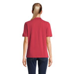 PACIFIC Poloshirt Damen Rot – Rückansicht