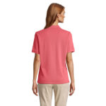 PACIFIC Poloshirt Damen Rosa – Rückansicht