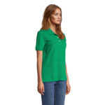 PACIFIC Poloshirt Damen Grün – Seitenansicht