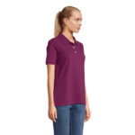 PACIFIC Poloshirt Damen Purple – Seitenansicht