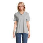 PACIFIC Poloshirt Damen Grau – Vorderansicht