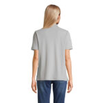 PACIFIC Poloshirt Damen Grau – Rückansicht