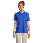 PACIFIC Poloshirt Damen Blau – Vorderansicht