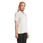 PACIFIC Poloshirt Damen White – Seitenansicht