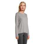 MONARCH T-Shirt Damen Grau – Seitenansicht