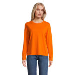 MONARCH T-Shirt Damen Orange – Vorderansicht