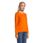 MONARCH T-Shirt Damen Orange – Seitenansicht