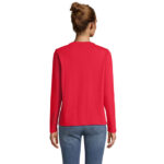 MONARCH T-Shirt Damen Rot – Rückansicht