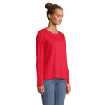MONARCH T-Shirt Damen Rot – Seitenansicht