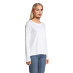 MONARCH T-Shirt Damen White – Seitenansicht