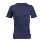 Explorer T-Shirt Unisex Blau – Vorderansicht