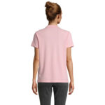 PULSE Poloshirt Damen Rosa – Rückansicht