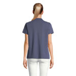 PULSE Poloshirt Damen Blau – Rückansicht
