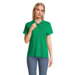 PULSE Poloshirt Damen Grün – Vorderansicht