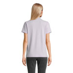 PULSE Poloshirt Damen Purple – Rückansicht