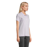 PULSE Poloshirt Damen Purple – Seitenansicht