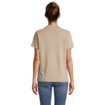 PULSE Poloshirt Damen Braun – Rückansicht