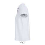 PULSE Poloshirt Damen White – Seitenansicht