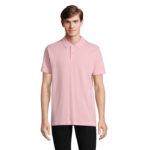 PULSE Poloshirt Unisex Rosa – Vorderansicht