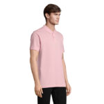 PULSE Poloshirt Unisex Rosa – Seitenansicht