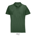 PULSE Poloshirt Unisex Grün – Vorderansicht