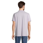 PULSE Poloshirt Unisex Purple – Rückansicht