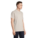 PULSE Poloshirt Unisex Grau – Seitenansicht