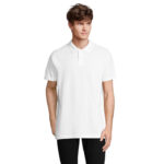 PULSE Poloshirt Unisex White – Vorderansicht
