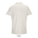 PULSE Poloshirt Unisex White – Rückansicht