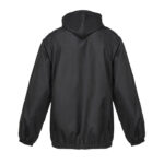 SHIELD Windbreaker Schwarz – Rückansicht