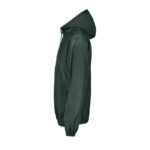 SHIELD Windbreaker Grün – Seitenansicht
