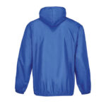 SHIELD Windbreaker Blau – Rückansicht