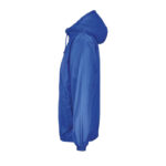 SHIELD Windbreaker Blau – Seitenansicht