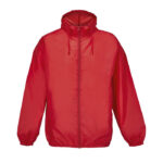 SHIELD Windbreaker Rot – Vorderansicht