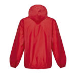 SHIELD Windbreaker Rot – Rückansicht