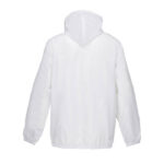 SHIELD Windbreaker White – Rückansicht