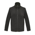 NITRO Fleecejacke mit Reißverschluss Schwarz – Vorderansicht