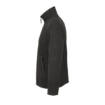 NITRO Fleecejacke mit Reißverschluss Schwarz – Seitenansicht