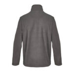 NITRO Fleecejacke mit Reißverschluss Schwarz – Rückansicht